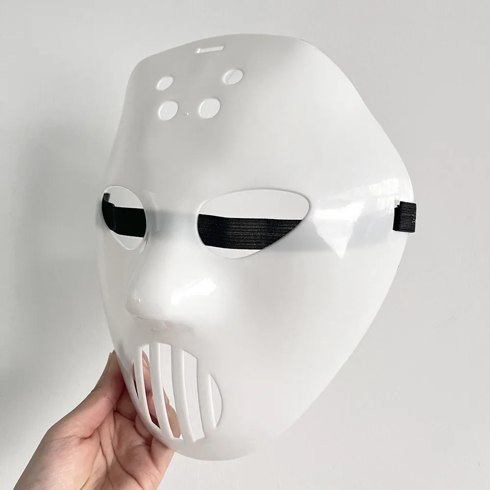 Angerfist máscara de Cosplay de DJ Demon Lord, máscaras de Terror de Halloween, casco de cara completa, accesorio de disfraz Unisex