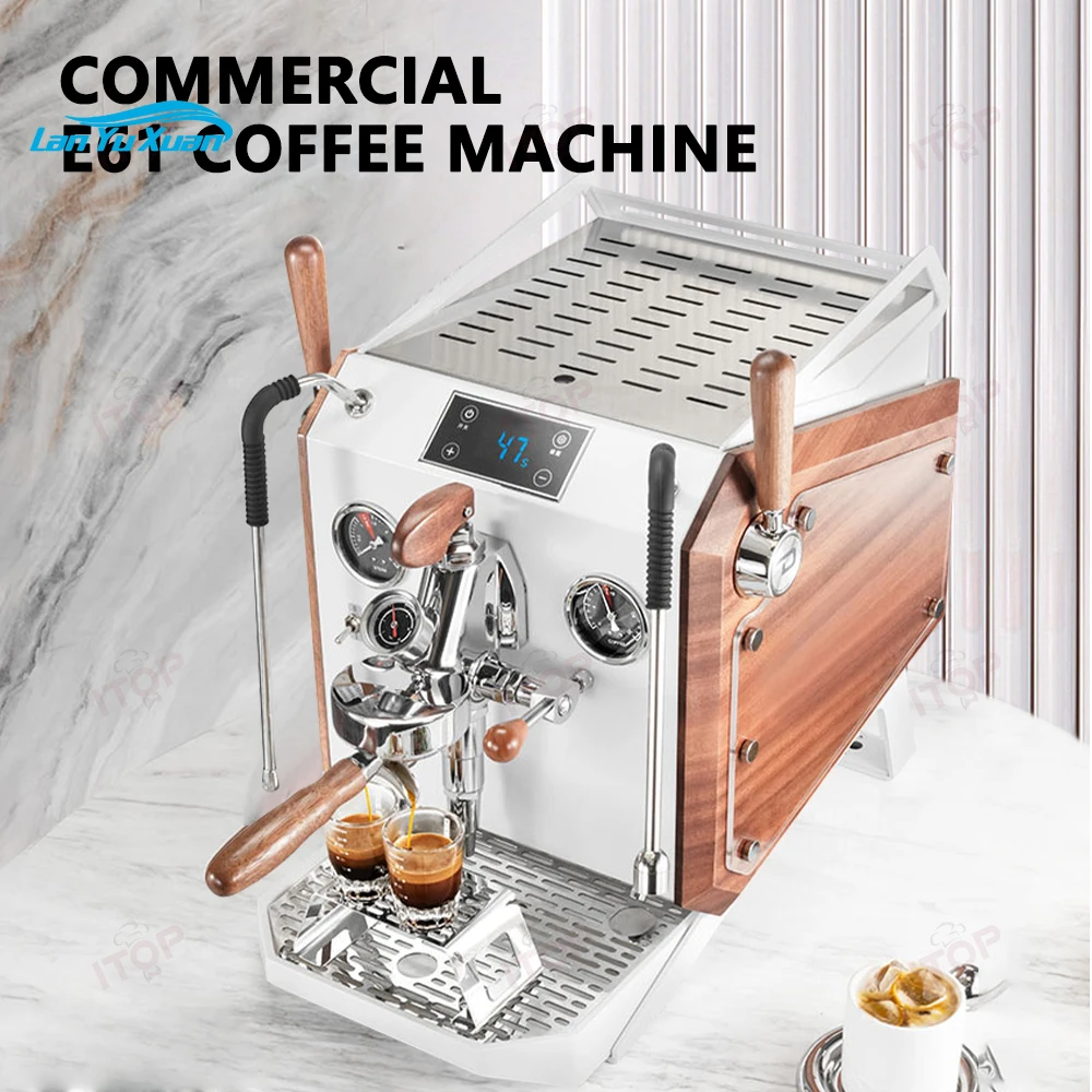 Factory Profesional Italian Coffee Maker E61 Dual Boilers Semi Automatic Commercial  Espresso Machine