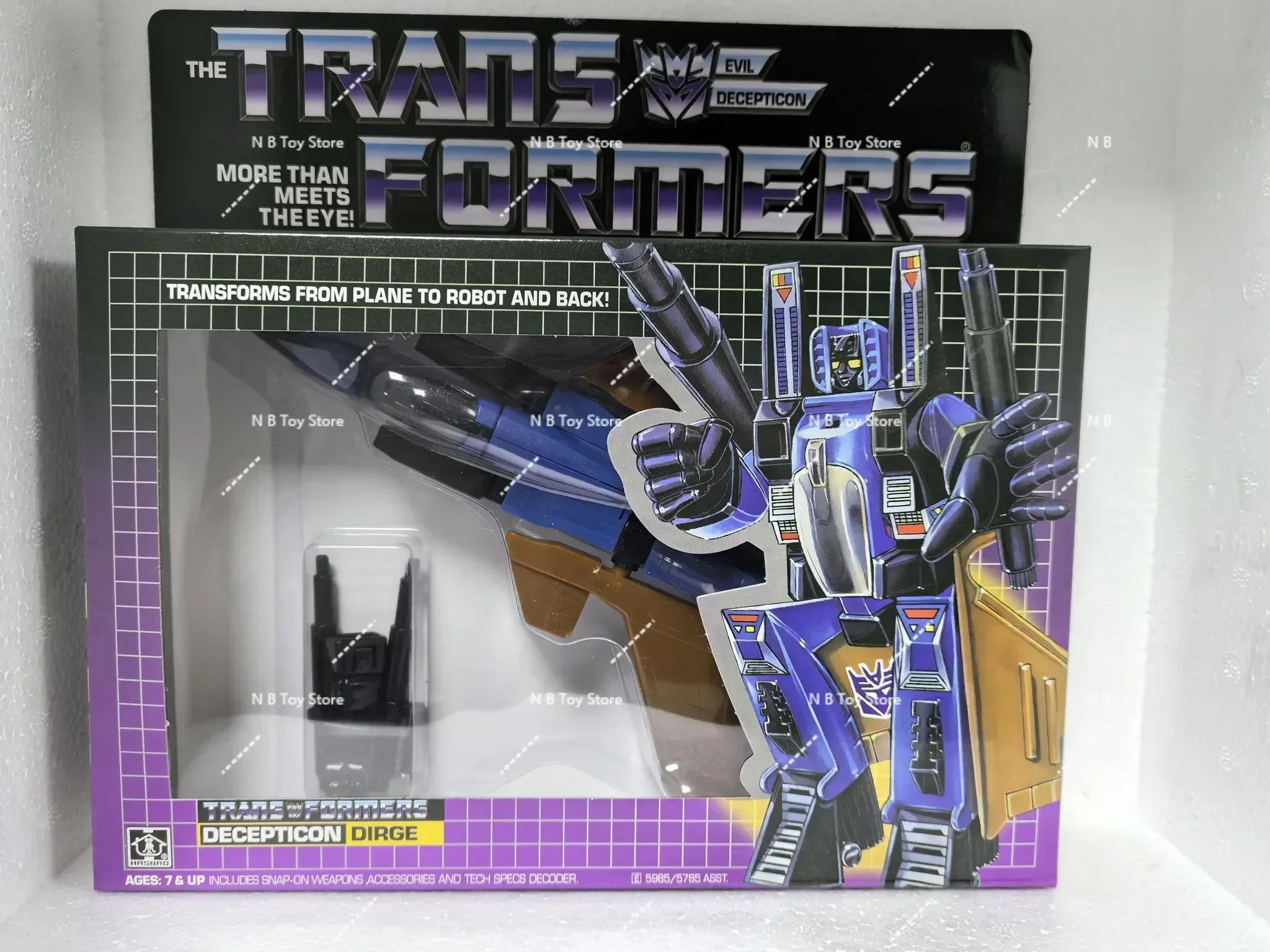 

Transformetion G1 Reissue KO Diger Ramjet Skywarp Thundercracker Starscream Thrust Action Figure Toy Gift Collection