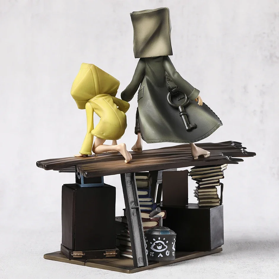 22.5cm Little Nightmares Six & Mono GK PVC Figure Statue Model Toy Doll Gift