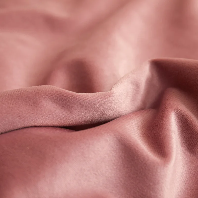 1/2 Stück handgefertigter Taillenkissenbezug aus holländischem Samt, ultraweicher, rosafarbener Plüsch-Kissenbezug, dekorativer Kissenbezug für Sofa, Schlafzimmer – Detail 2