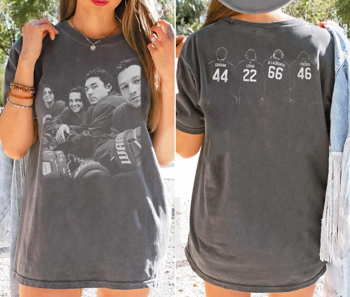 Dean Di Laurentis Vintage Hockey Shirt Retro Sports Tee College Aesthetic Print Graphic Tee Short Sleeve T-Shirts All-season Top
