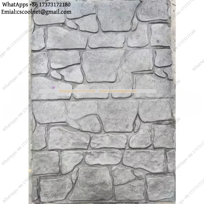 JS03 Garden Flooring Mold Concrete Floor Art Antique Embossing Tool Courtyard Decoration Mold