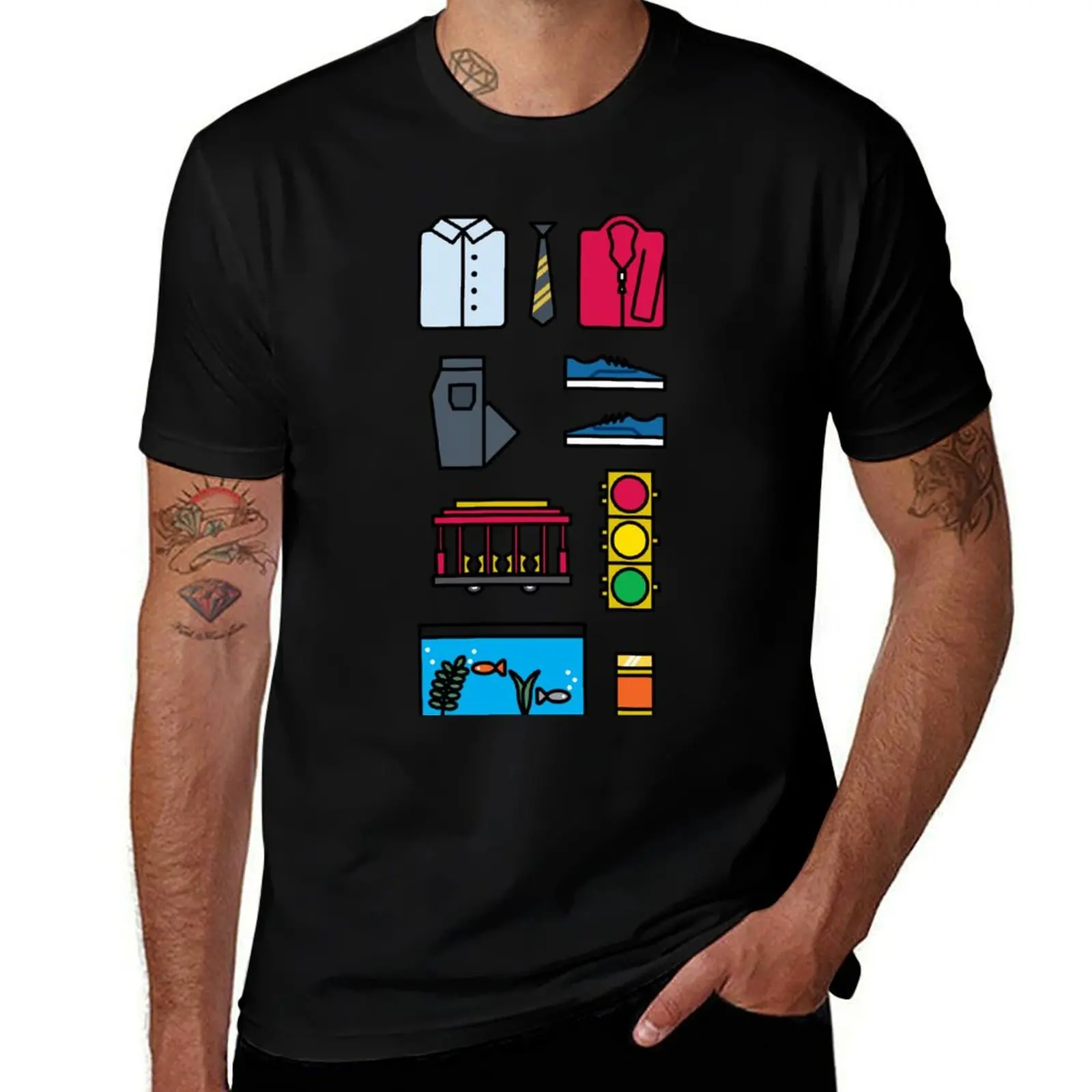 Neighbor Starter Pack T-Shirt t shirt custom print T-Shirt