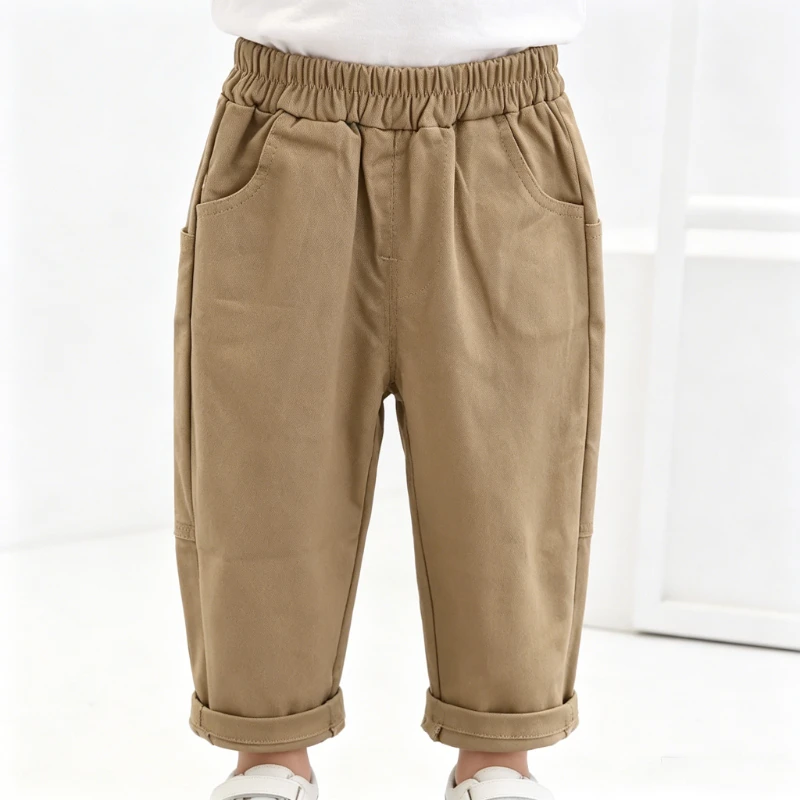 New Boys' Children's Trousers Spring Autumn Long Pants Casual Outdoor Pants Girls' Cartoon Pant Four Seasons view 2