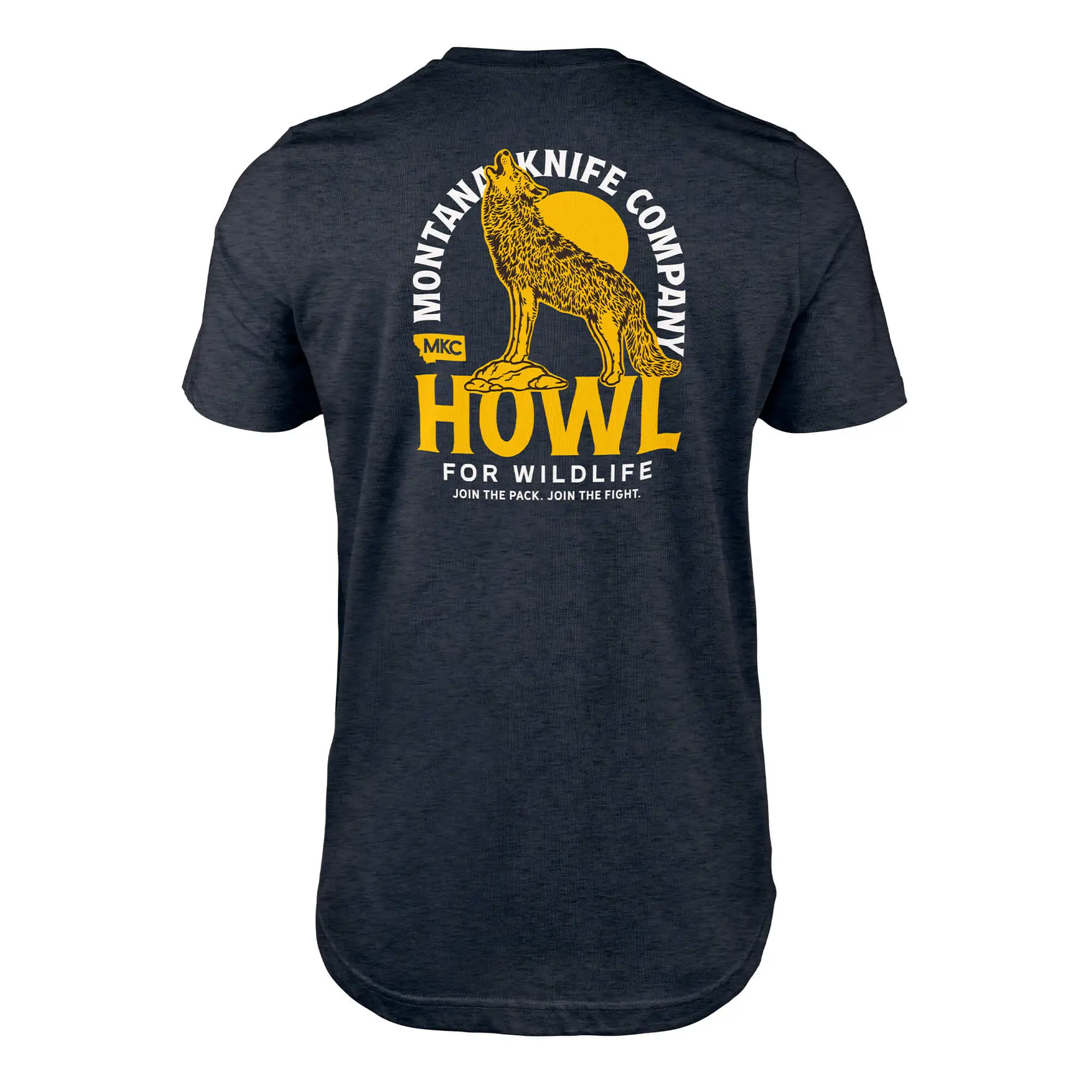 MKC X HOWL FOR WILDLIFE TEE Tactical T-Shirt High-end Luxury Unisex Style Both of Men and Women