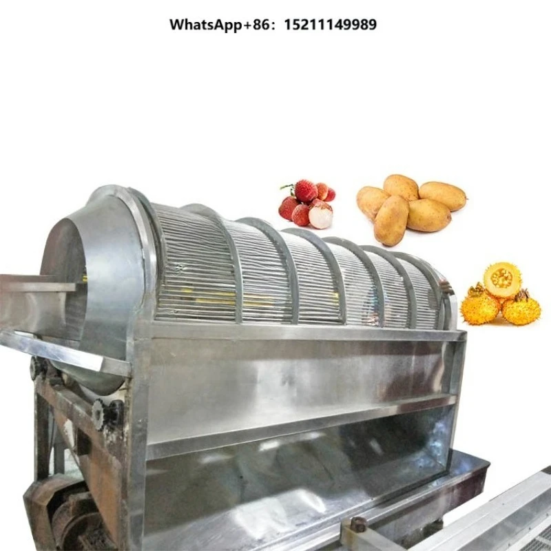 Onion Grader and Fruit Size Sort Machine Fruits and Vegetables Sizes Sorting Machines