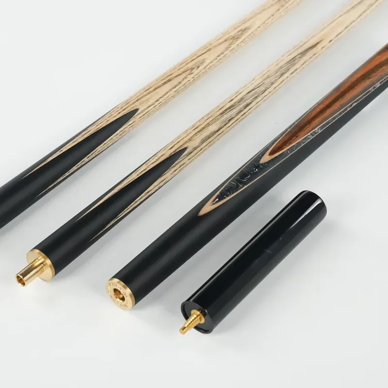 for Omin Enlighten JO-1Q 3/4 Split Handmade Snooker Cue Stick Brass Ash Wood Shaft Pool Cue