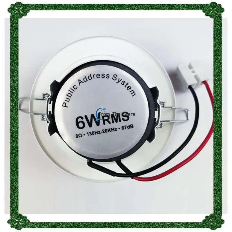 Constant Impedance 3-Inch Mini Speaker 3-Inch Ceiling Speaker Small Ceiling Speaker