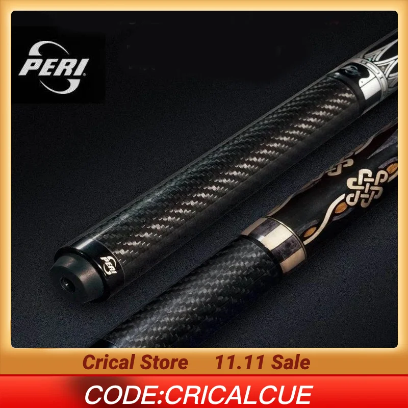 PERI-Extensión de taco de billar de fibra de carbono, accesorios profesionales de billar, alta calidad, 200cm, 100cm
