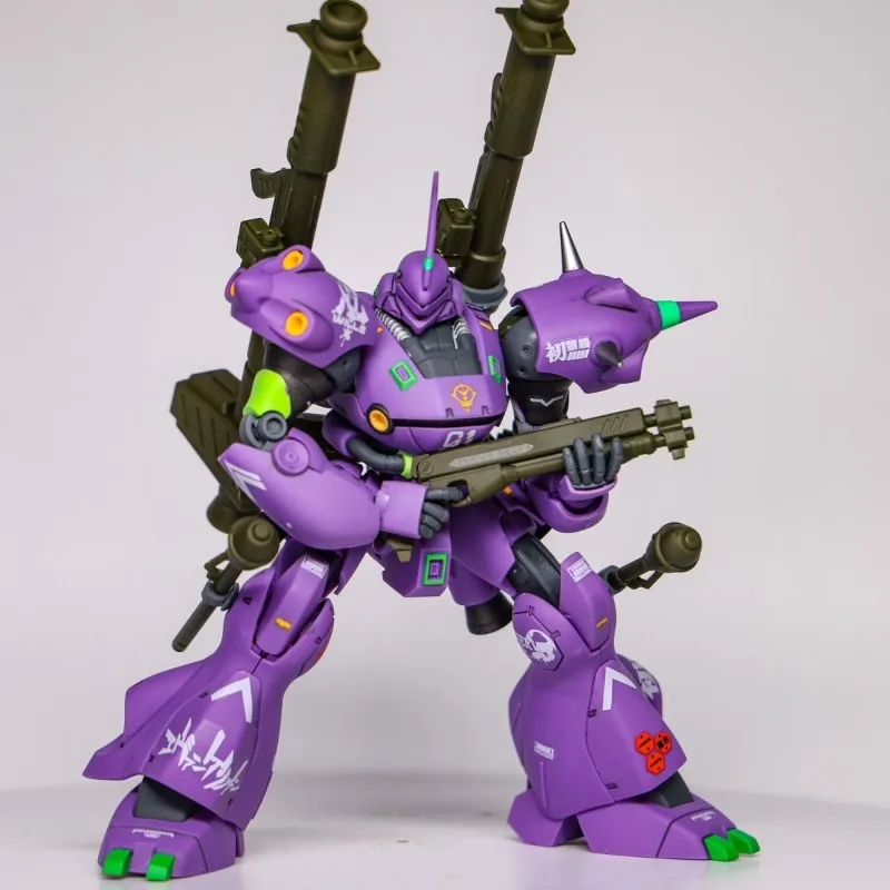 Xinchang STAR HG 1/144 HGUC MS-18E KAMPFER Jingbaofan Initial Machine Purple Assembly Model Toy Collection Gift