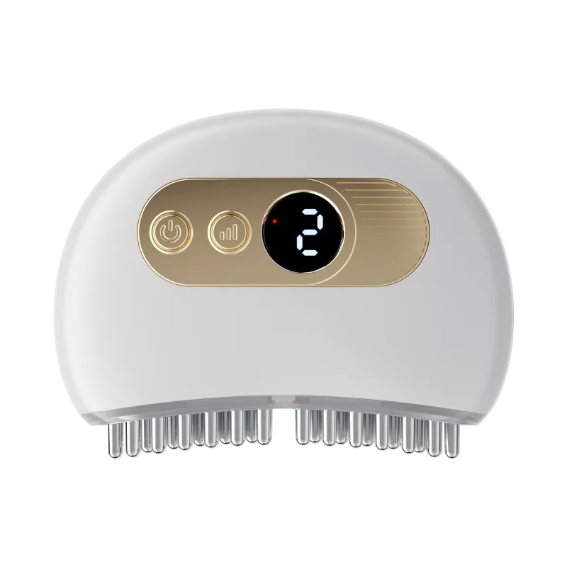 

STLF Custom Logo Microcurrent Therapy Guasha Comb EMS Face Massager 9 Level Heat Scraping Board Electric Gua Sha Facial Too