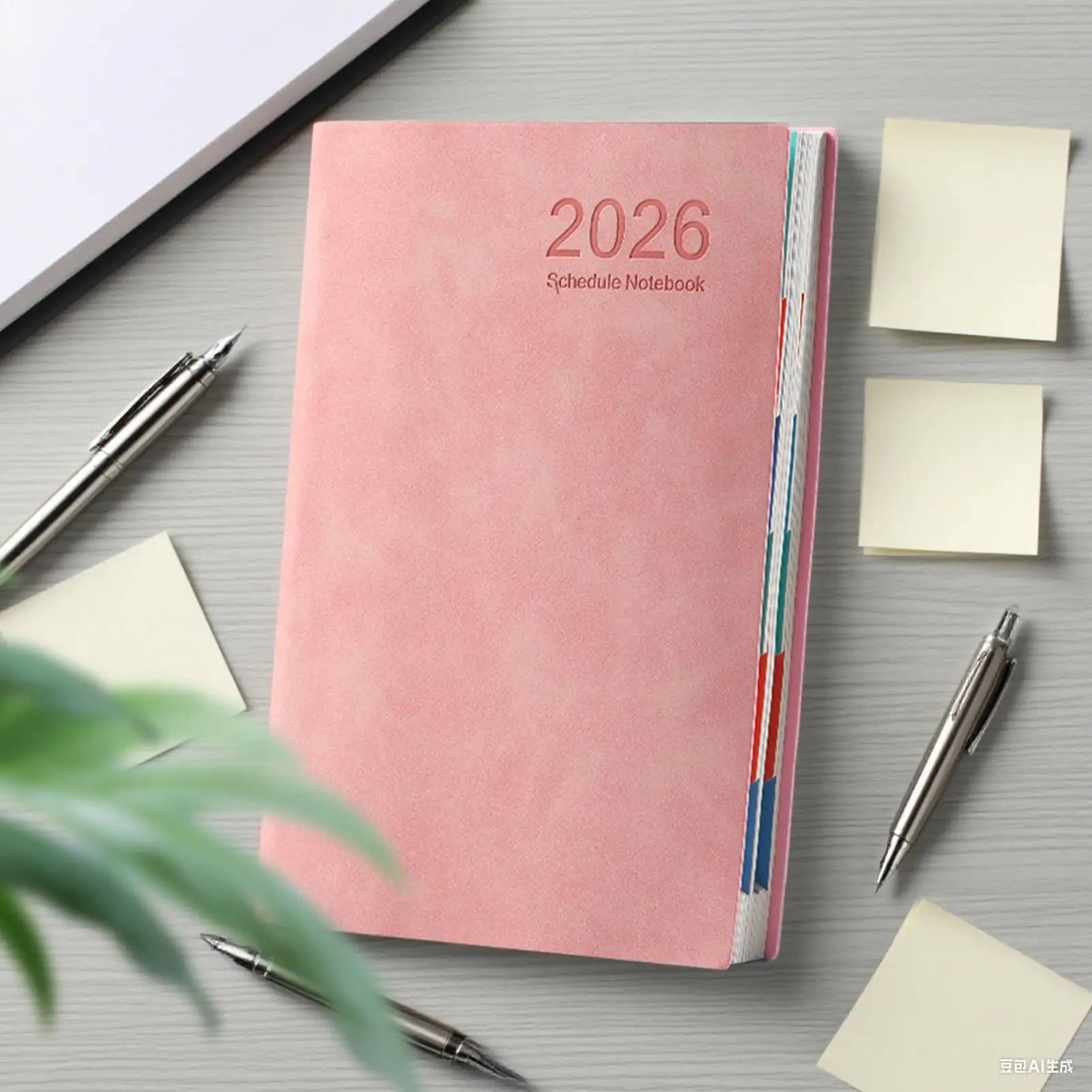 Daily Planner Notebook 2026 Day Agenda Planner Task Notebook A5 Aesthetic Design Stationery Hardcover Notes Journal For Meal