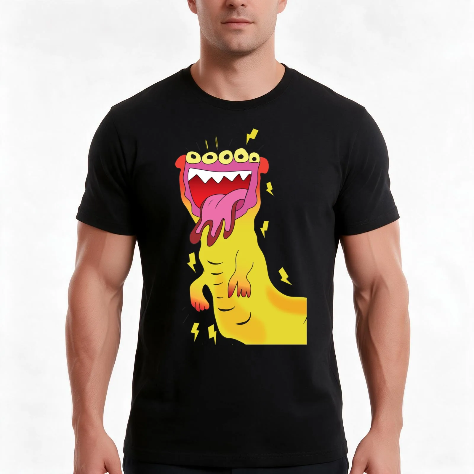 Katie Mitchell&x27;s Monster - The Mitchells vs The Machines Classic T-Shirt Summer Casual Cotton Tee Vintage Graphic Print