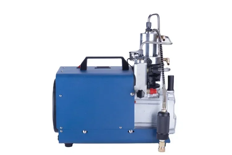 220/110v 4500 psi dental high pressure oil free pcp 300bar electric air compressor pump - view 2