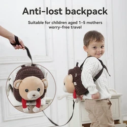Cartoon Anti-lost Backpack Party Gift Baby Girls Schoolbag Children Plush Small Bag Christmas Gifts