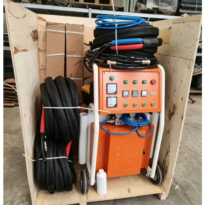 Construction Machinery Polyurethane Foaming & Polyurea Spraying Equipment 1-Year Warranty Heat Sound Insulation Pu Foam Machine