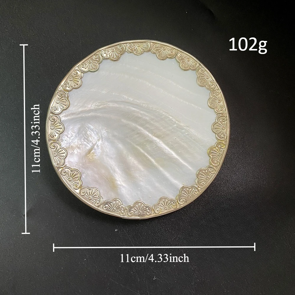 circular silver edge