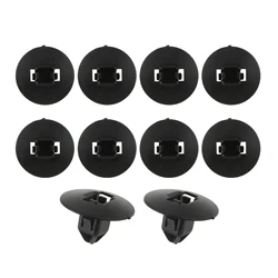 10pcs Plastic Car Front Bumper Grille Deflector Panel Clips Auto Fastener 30763619 for Volvo XC70 2008-2016 Interior Accessories