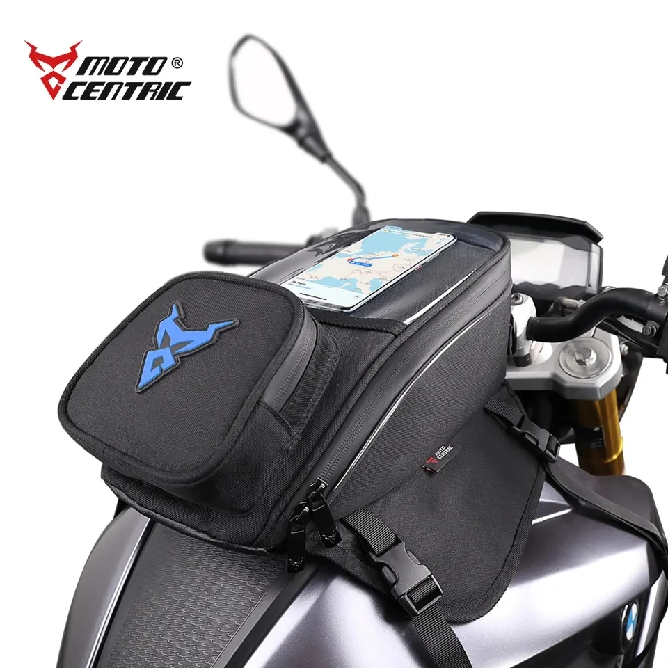 Waterdichte magnetische motorfiets olie brandstoftank tas navigatie universele motorrijden fietsen gereedschap rugzak draagbaar