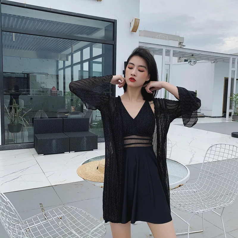 

Купальник больших размеров для женщин, термокупальник, скрывающий живот и придающий стройность, новинка 2023 года для женщин больших размеров.