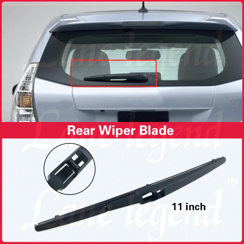 Wycieraczka tylna 11 "pióro wycieraczki do Toyota Prius V α + Daihatsu Mebius 2011-2021 szyba przednia szyba tylna okno