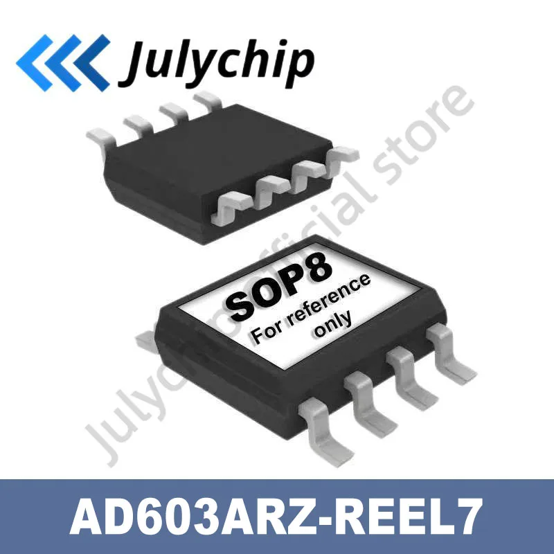 AD603ARZ-REEL7 NEW ORIGINAL Variable Gain Amplifier 1 Circuit 8-SOIC