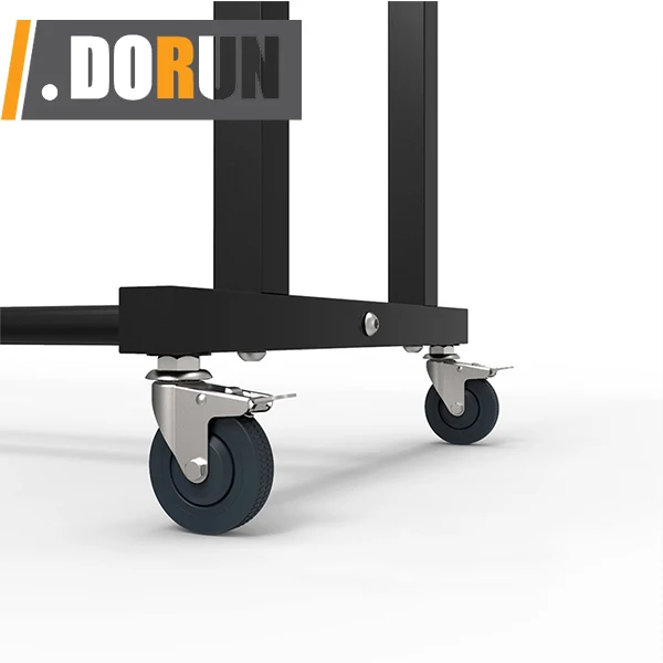 رف كرة السلة، حامل تدريب الرماية المتدحرج، تخزين المعدات الرياضية بعجلات، حامل منظم من أربع طبقات