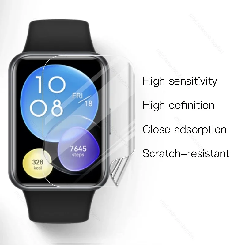 فيلم ناعم لساعة Huawei Watch Fit 2 3 / Fit New /SE /Special Edition /Fit2/Fit3 واقي شاشة الساعة الذكية