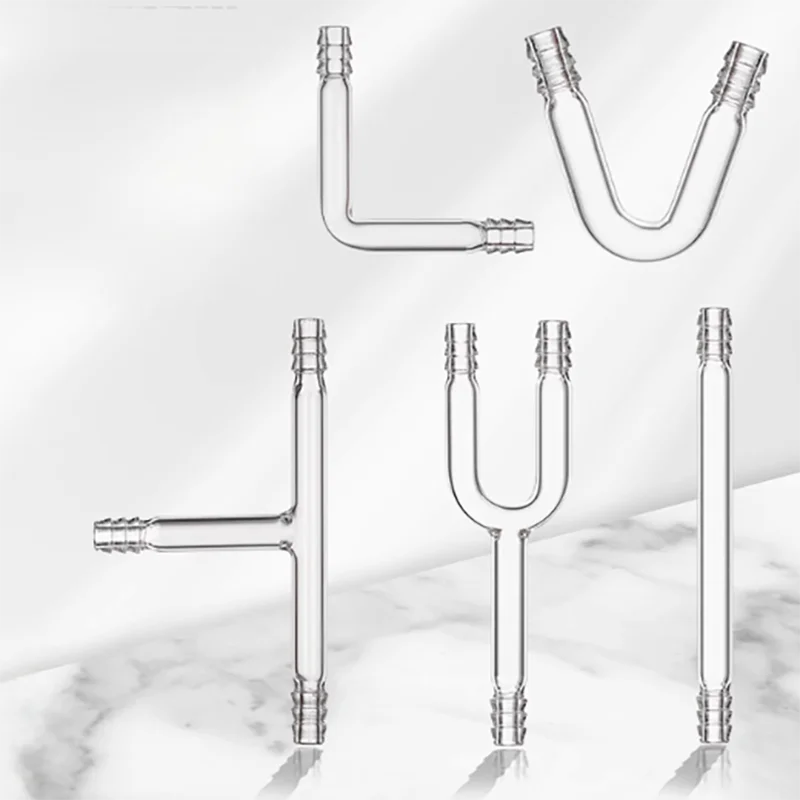 

Bending pipe connection pipe T/Y/L/U/V small catheter three-way air conduit with pagoda head chemical instruments for laboratory