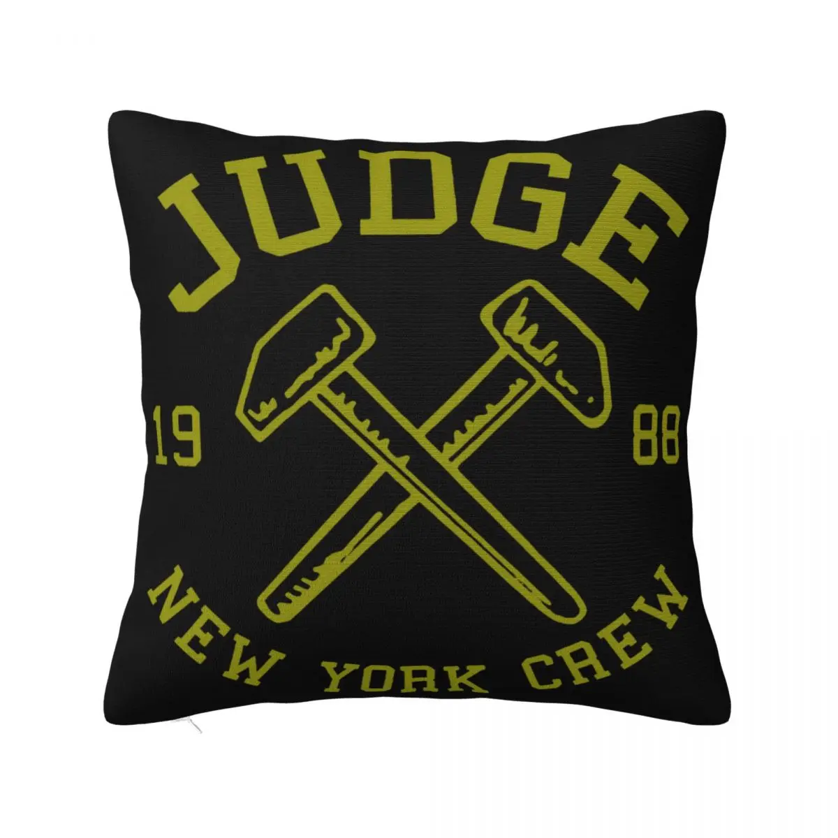 Judge Hammers Midnight Blue New Official Hip Hop Autumn Sale Newest Splicing Hipster Novelty Stylish Pillow Case