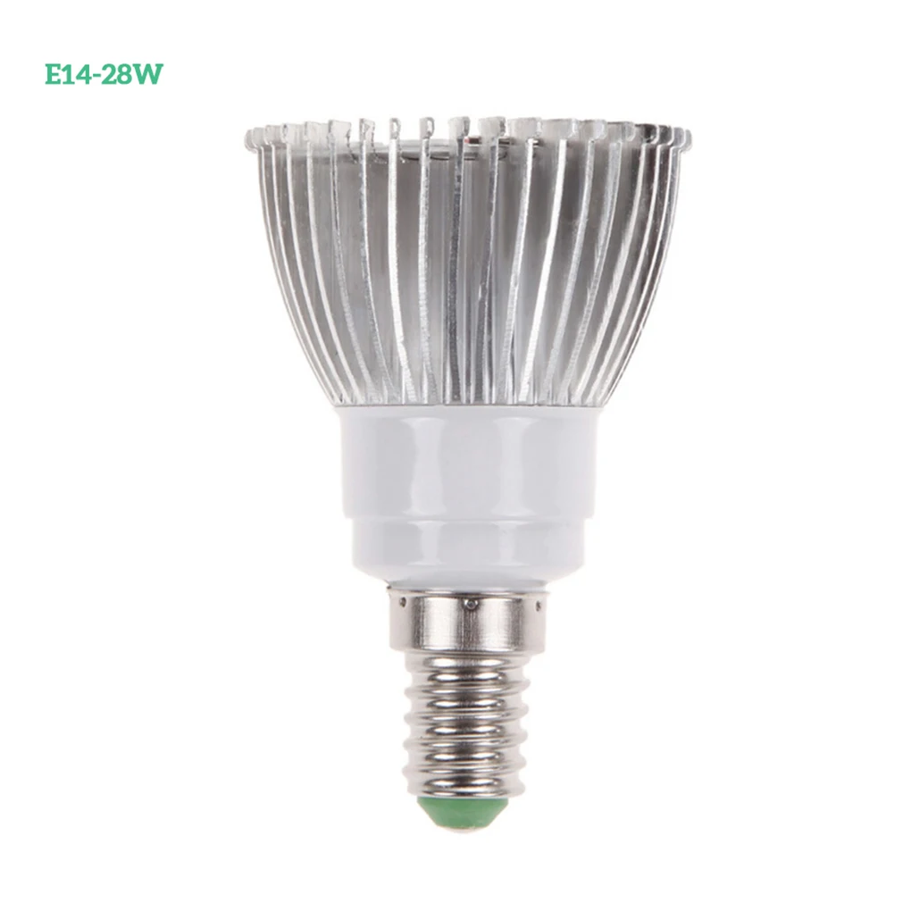 

LED Grow Light Bulb Plants Growing Lamp for Indoor Flower Seedlings Greenhouse Garden, E14-18W