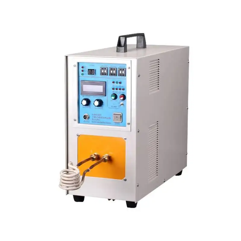 Furnace Annealing Quenching Ultra High Frequency Heating Equipment 45KW Metal Hardware Products Smelting