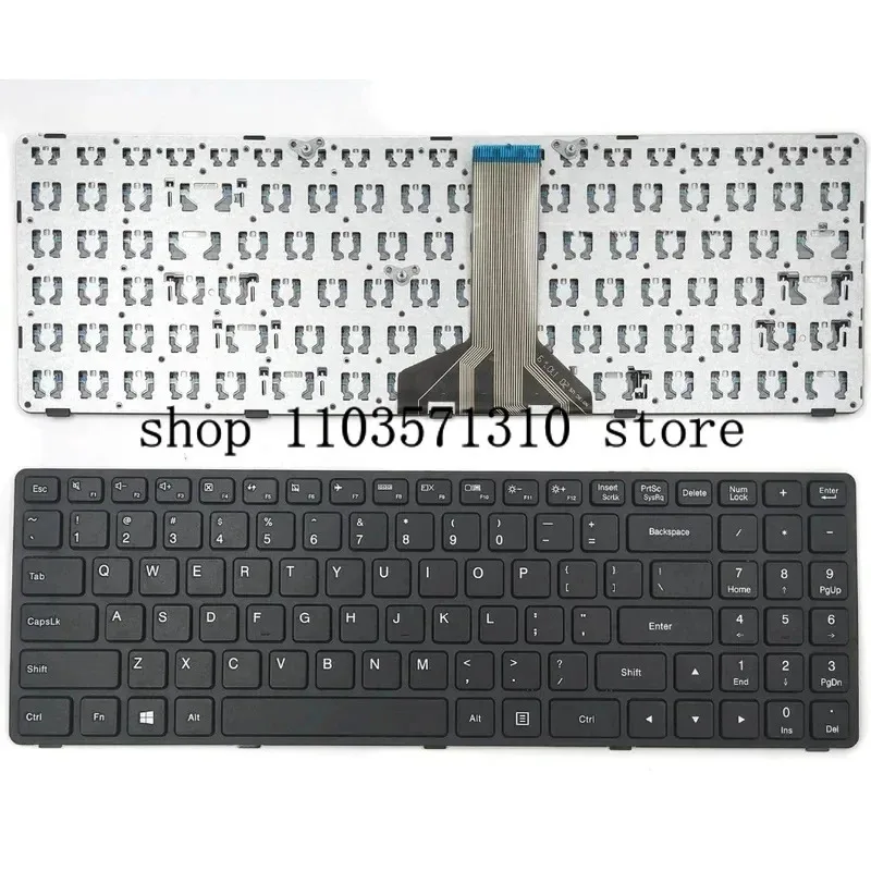 

Оригинальная новая клавиатура для ноутбука Lenovo IdeaPad 100-15ibd, тип 80qq 6385h-us NB-99-6385H-L B-00-US pk1310e1a00 sn20j78609 zm