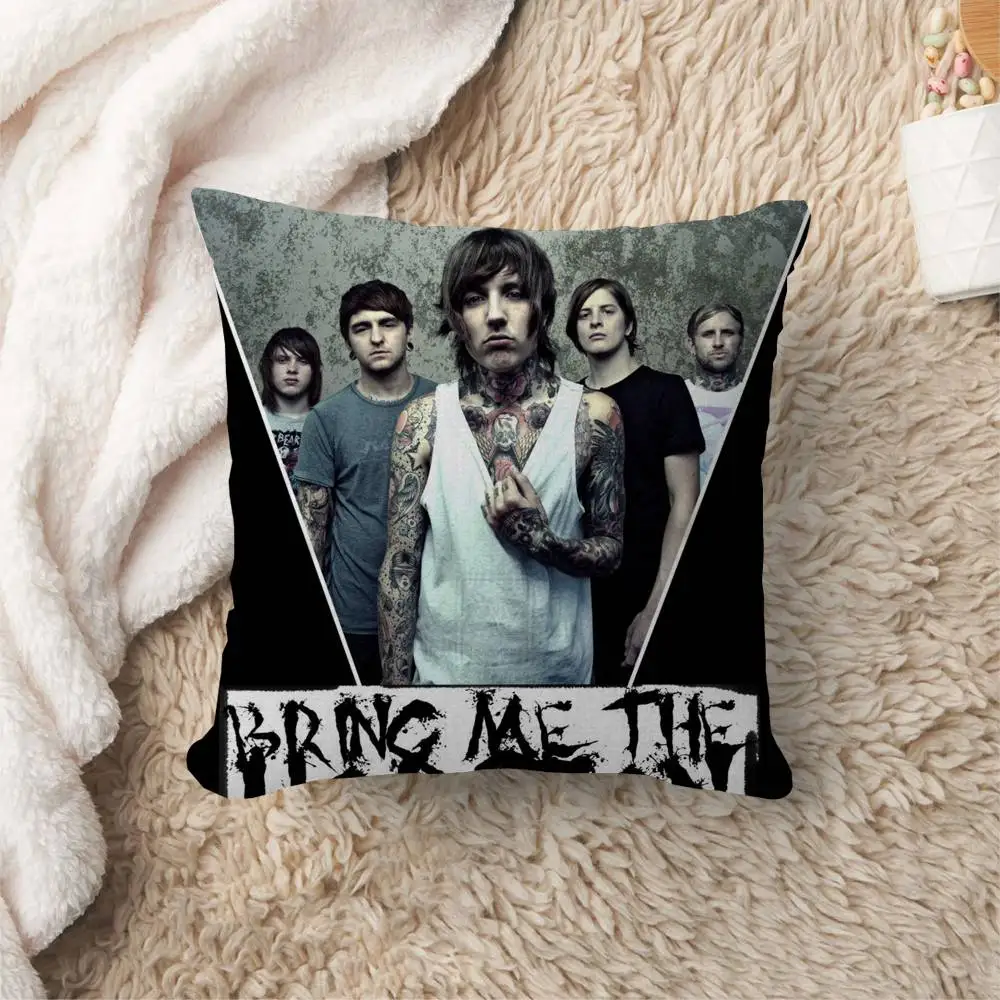 Rock Band B-Bring M-Me The H-Horizon Cushion Cover Decorative Pillow Sofa Home Decor case pillow cases