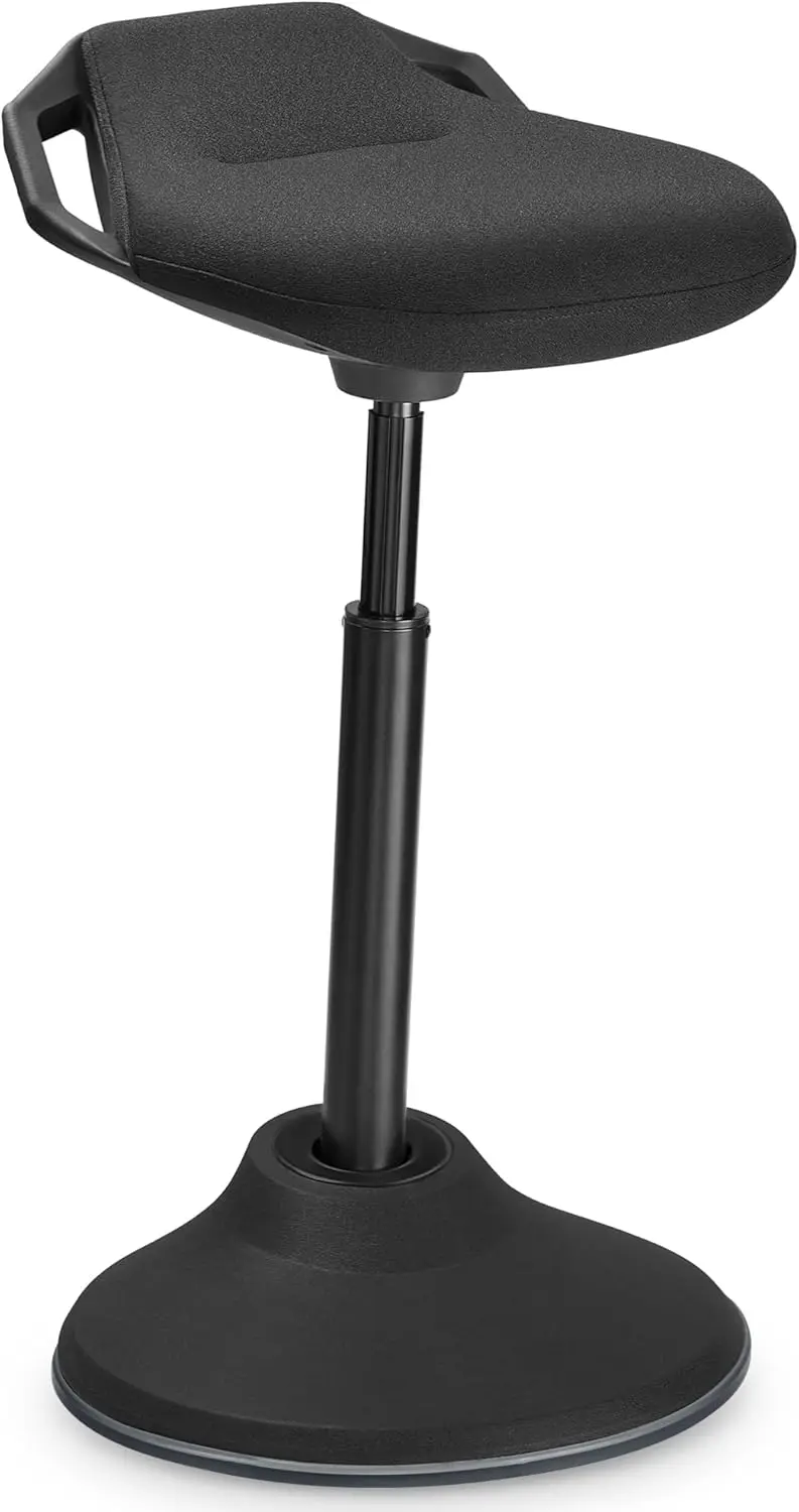 

Standing Desk Chair, Adjustable Ergonomic Standing Stool, 23.6-33.3 Inches, Swivel Sitting Balance Chair, Anti-Slip Bottom Pad