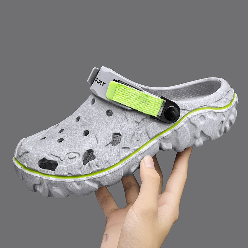 2025 Men's Clogs Shoes Lightweight Wholesale Factory Cheap EVA Plastic Clog Men Beach Working Sandals With Men Clogs&Mules