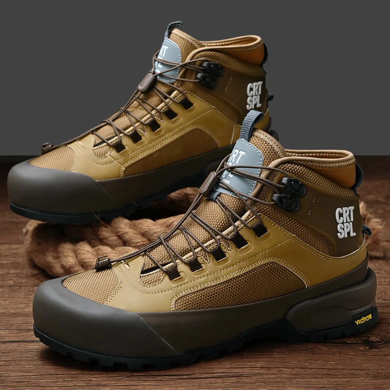 

Classic Brand Men Women Mountain Trainers Anti Slip Hiking Shoes For Unisex High Top Outdoor Boots Couples Wearable Gym Shoe