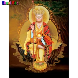 Ksitigarbha Bodhisattva full drill diy Diamond Painting Cross Stitch religion art buddha Mosaic 5D Diamond Embroidery wall decor