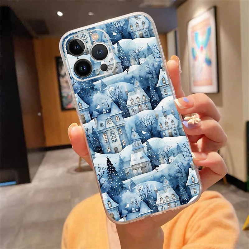 

Phone Case For iphone 17ProMax 17 Pro 17 Air 16 15 14 13 Pro Max 15 16 Pro 15Plus Christmas Ball Tree