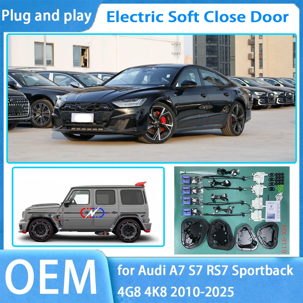 

for Audi A7 S7 RS7 Sportback 4G8 4K8 OEM Car Soft Close Door System Automatic Electric Auto Pull Power Latch Power Closing
