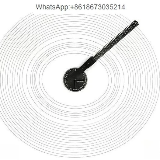 Multifunctional scribing ruler T-shaped ruler Universal angle ruler
