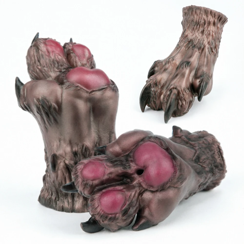 YOCY Male Masturbation Cup, Adult Erotic Toy, Animal Claw Anime Masturbator, Male Sexy Toy, Platinum Silicone Adult Sex Toys