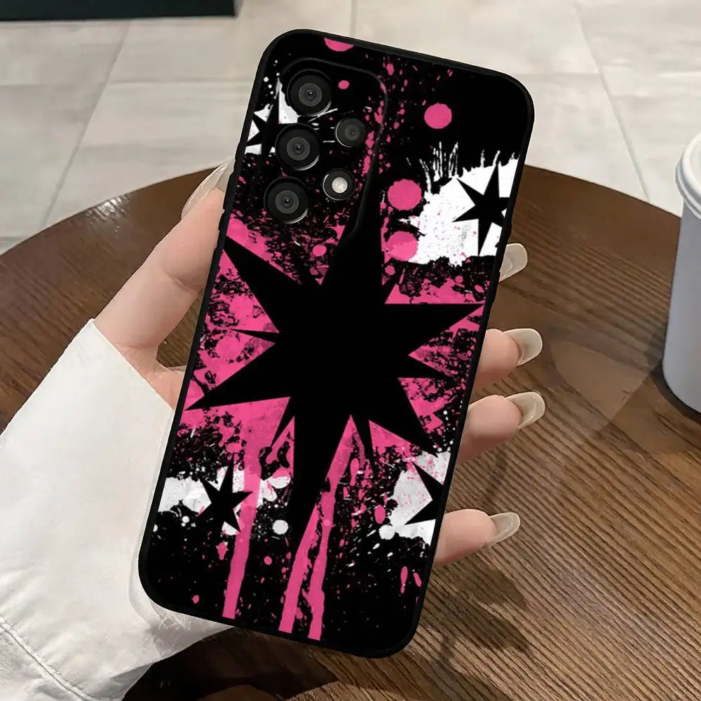 Love Black and Cute Emo Black Protective Cell Cover For Samsung S26 25 24 23 22 21 20 10 10E Plus FE Ultra Note Soft case - view 2