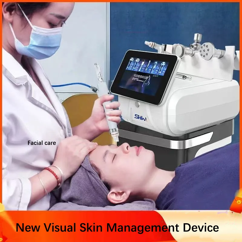 Visual blackhead removal instrument, microbubble beauty instrument, beauty salon-grade skin management comprehensive instrument