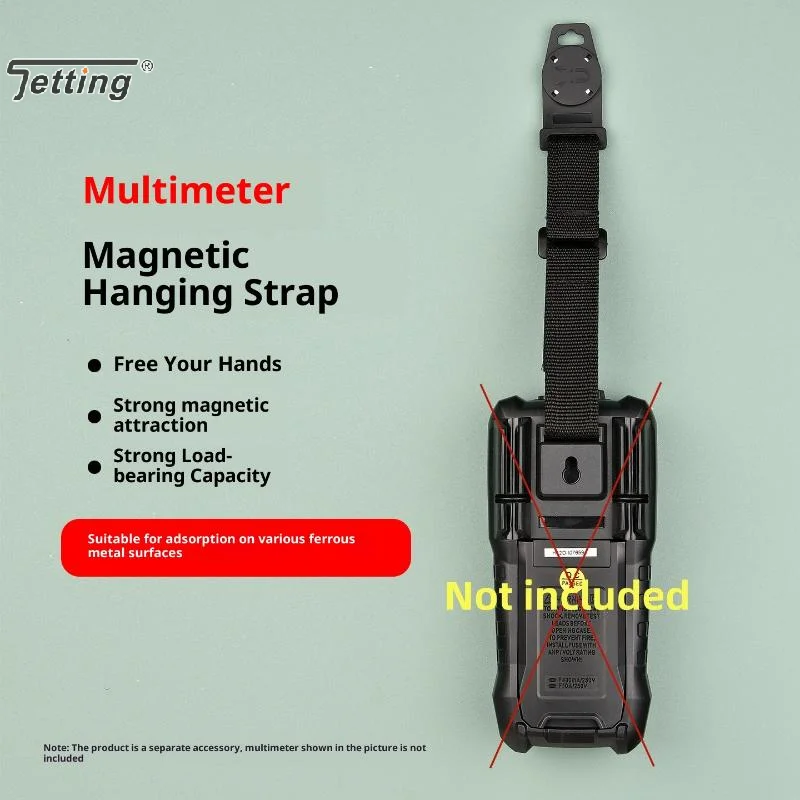 1Pcs Magnetic Strap Magnet Hanger Kit For For Multimeter Instrumentation Tool Magnetic Attachment Strap Portable Hanging Strap