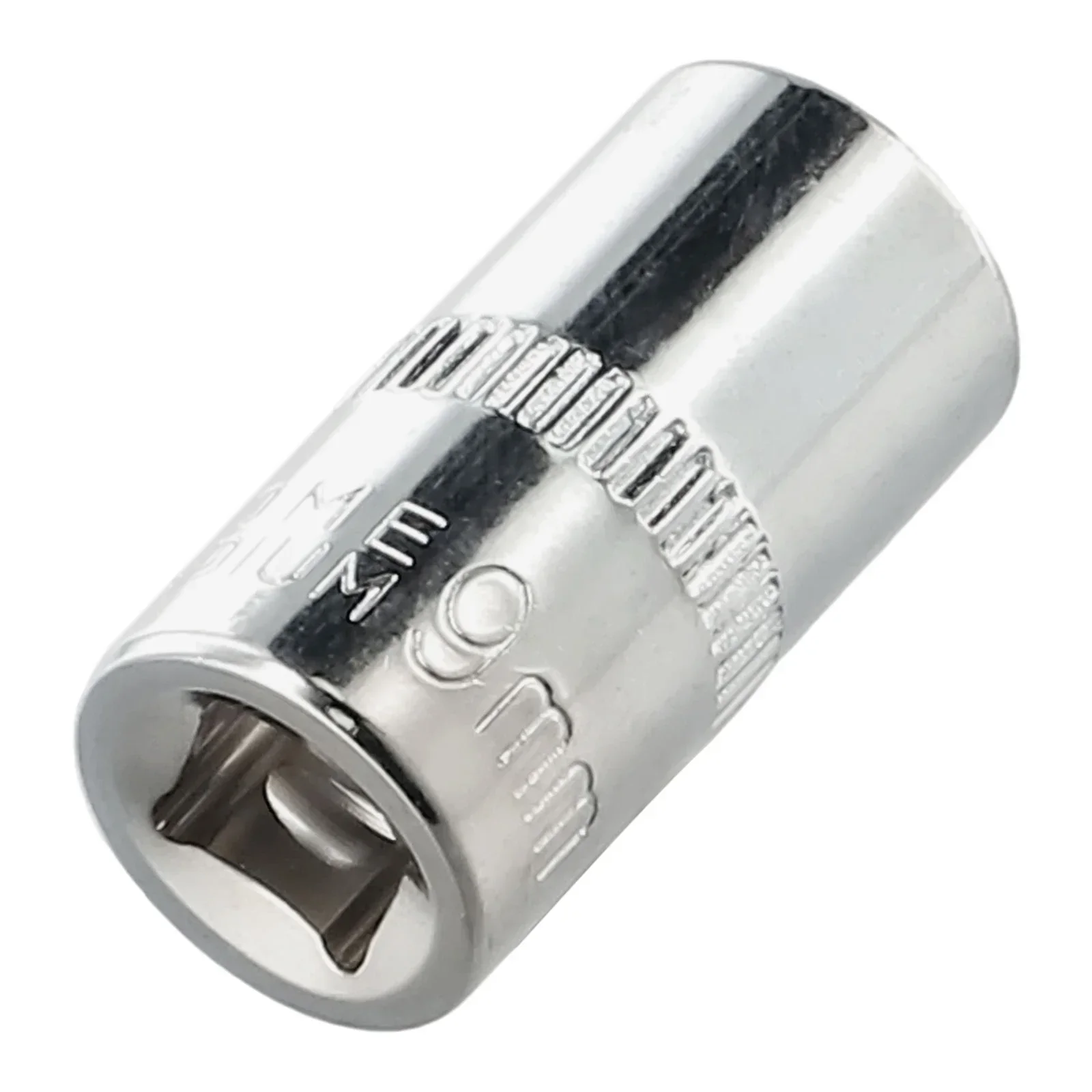 Home Socket Hexagons Sleeve 1/4in 1pc 4-14mm Chrome Vanadium Steel Double End Head Hex Keys Metric Silver Socket