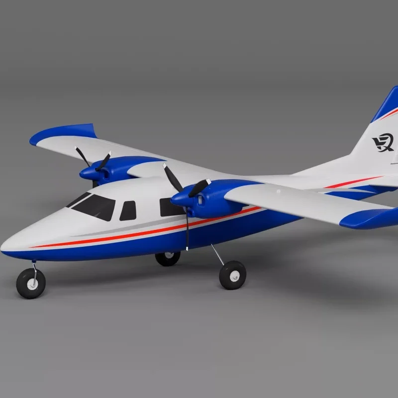 Xfly P68 RC Training Airplane 850mm Wingspan Twin Propeller Electric Aircraft For Beginner Outdoor Flight Practice