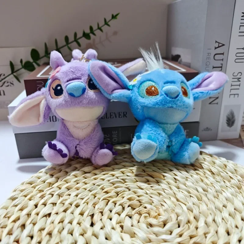 

Disney Stitch Plush Doll Cartoon Anime Ornaments Jewelry Children's Toys Cute Bag Decoration Plush Toys Gifts for Friends