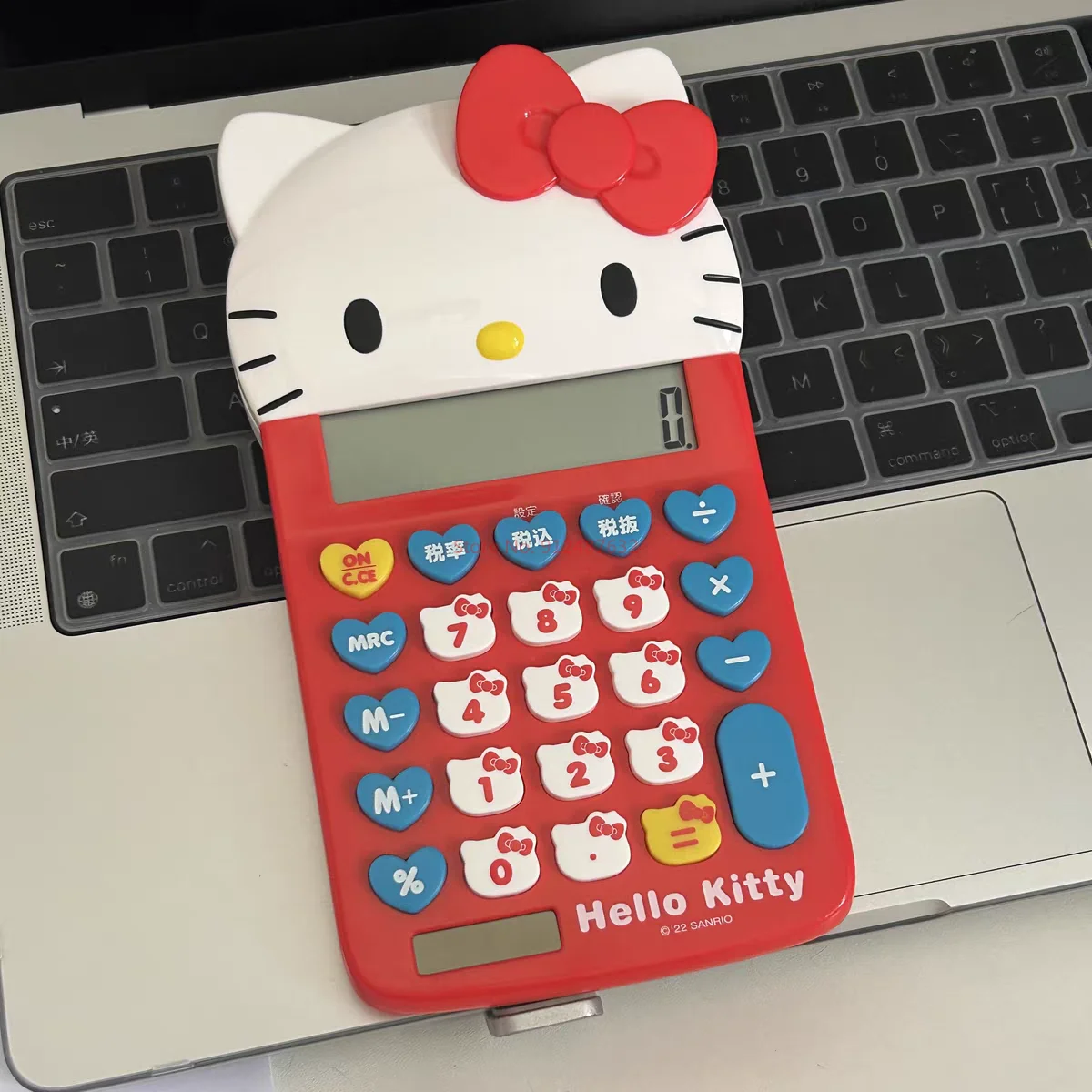 Anime Sanrio Kawaii Computer Mymelody Kuromi Cinnamoroll Calculator Student Cute Solar Cartoon Pvc Gift Toy Classroom Office Use